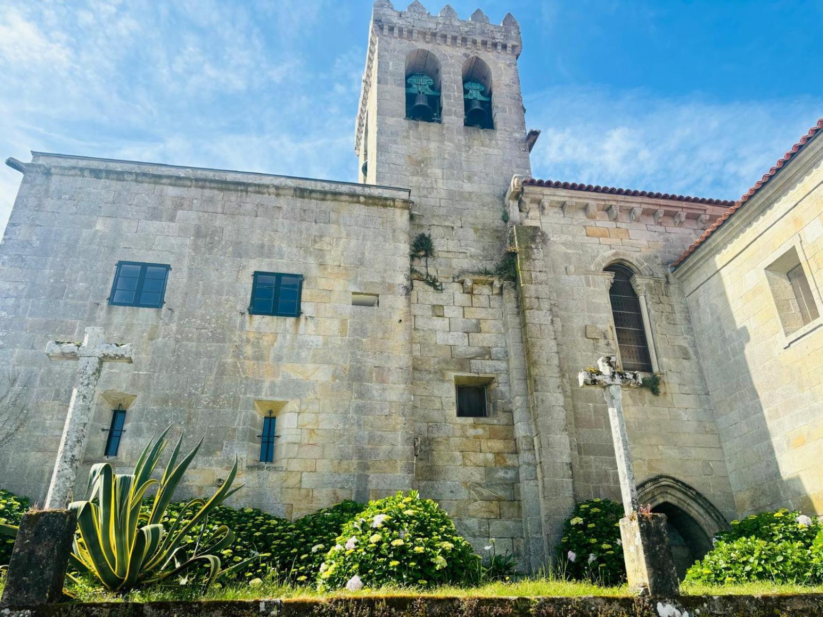 Holibai, Amodino, Agradable Y Hogareno Apto Con Parking, Baiona Εξωτερικό φωτογραφία